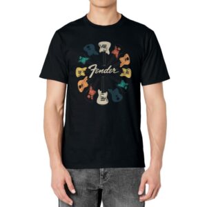 Fender Retro Guitar Kaleidoscope T-Shirt