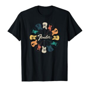 Fender Retro Guitar Kaleidoscope T-Shirt