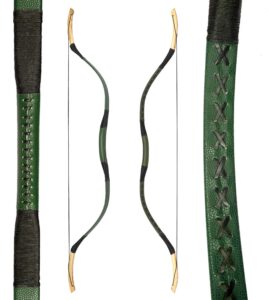 af archery turkish recurve bow, 53" traditional horse bow, mounted archery and precision shooting,suitable for entry into adults youth beginners enthusiasts and hunting, 40lbs