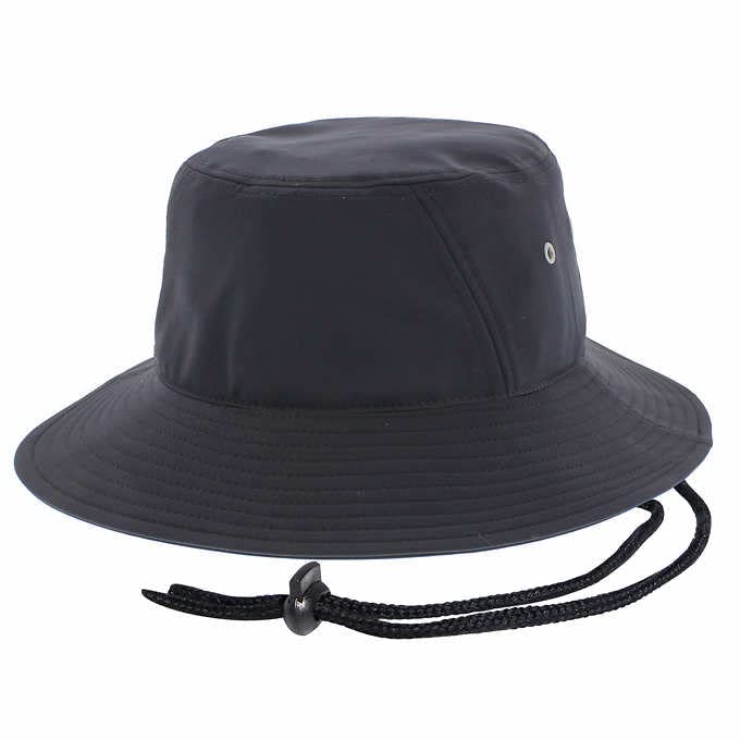 adidas Victory Bucket Hat Lightweight Moisture Wicking UPF 50 Sun Hat Fishing Camping (Black)