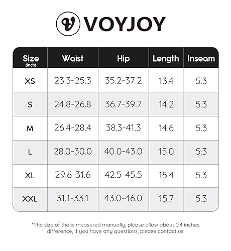 VOYJOY High Waist Seamless Shorts Scrunch Butt Yoga Shorts Contour Gym Shorts Blue Green M