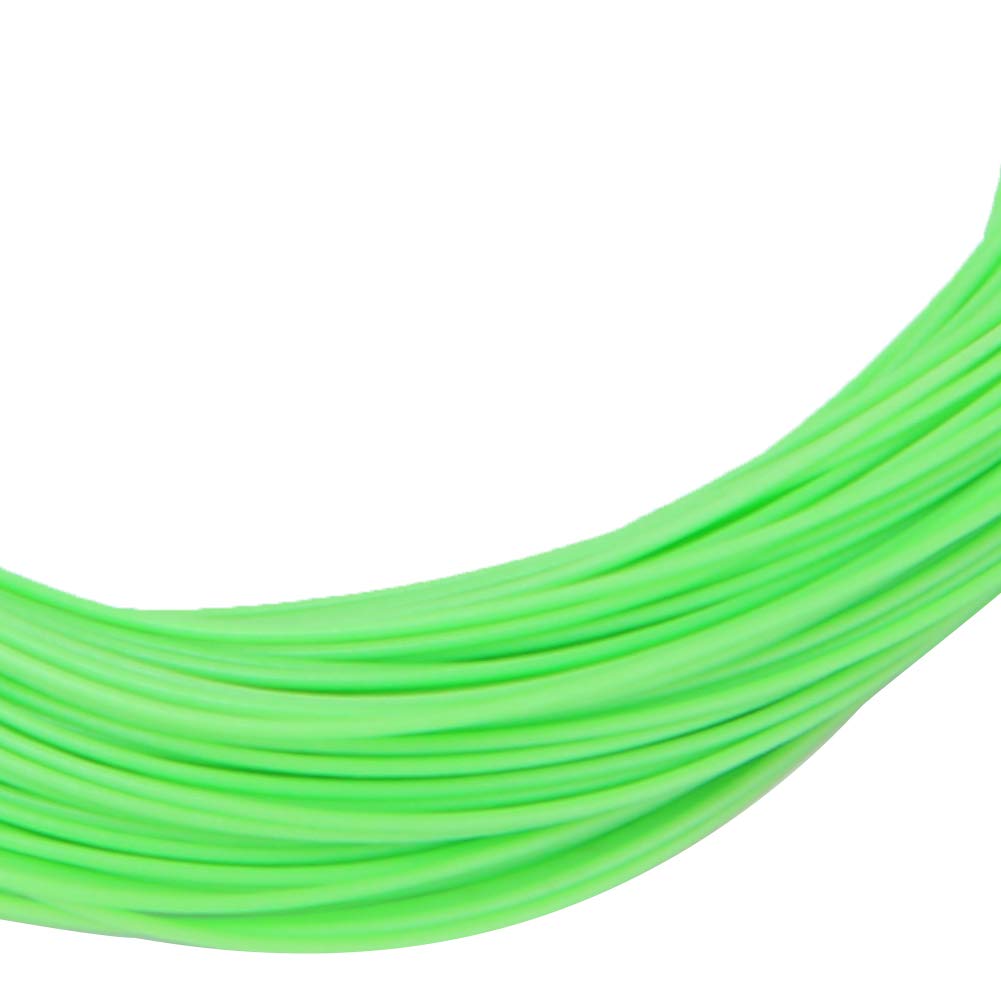 Fly Fishing Floating Line with Welded Loop,Strong Nylon Fly Line Floating Shooting Line,Welded Loops Fly Line Spool Fishing Tackle Accessory for Freshwater Saltwater(Verde)