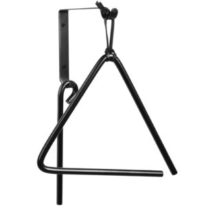 9 inch triangle dinner bell hunging bell percussion triangle bell with striker outdoor bell wall outside bell bracket mounts indoor steel bell