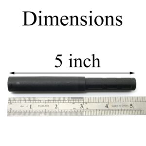 Pro Bamboo Kitchen 2pcs 0.520" - 0.595" Golf Club Steel Shaft Extender 5" Golf Club Spare Parts Repair Equipment for Iron Wood Putter