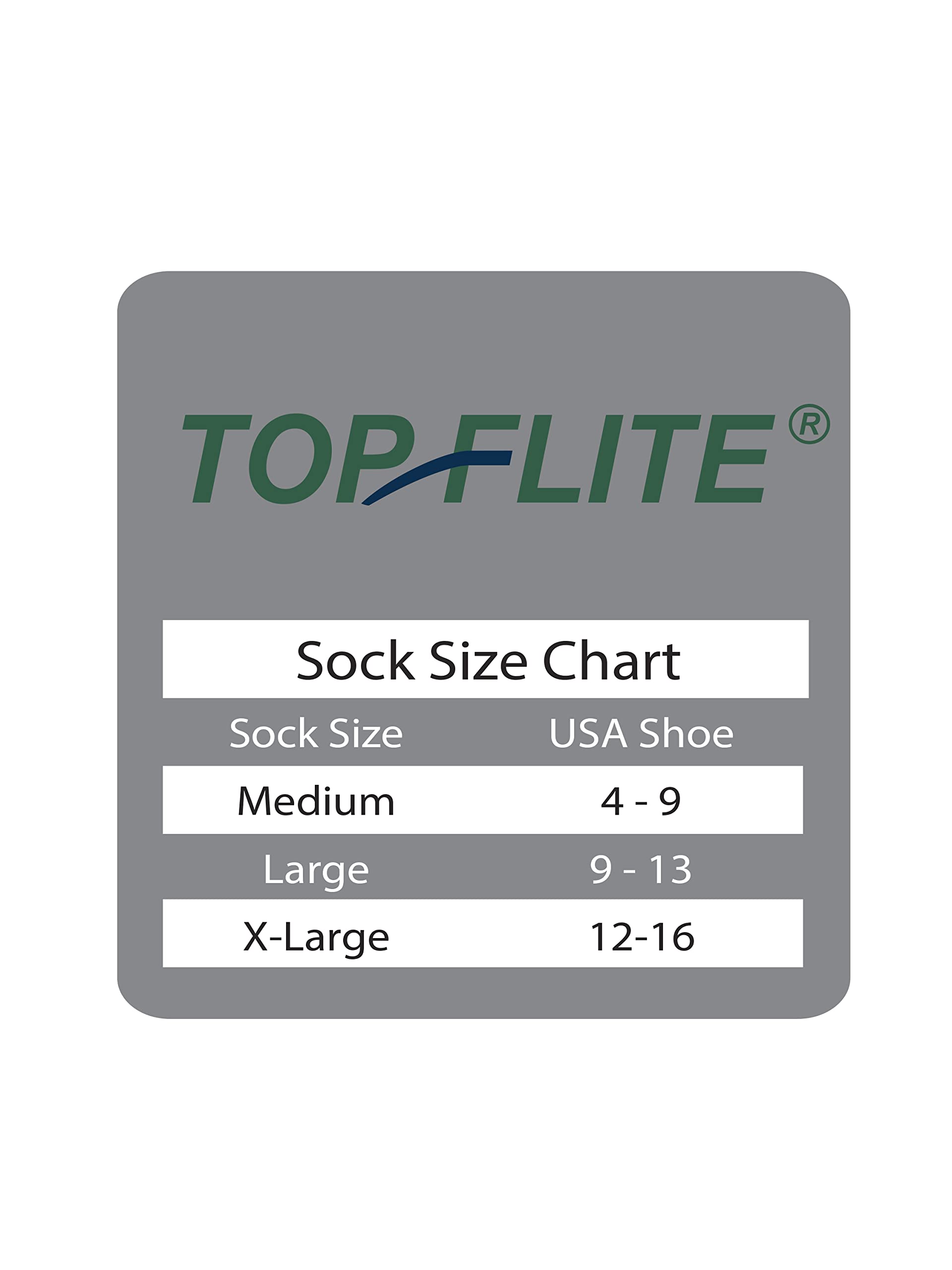 Top Flite Mens Moisture Wicking Seamless Toe Heel Tab Sport Socks 3 Pair Pack (as1, alpha, l, regular, regular, White, Large)