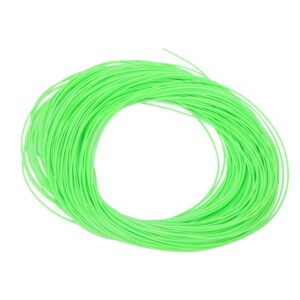 Fly Fishing Floating Line with Welded Loop,Strong Nylon Fly Line Floating Shooting Line,Welded Loops Fly Line Spool Fishing Tackle Accessory for Freshwater Saltwater(Verde)