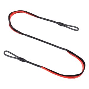 nbcggs 19.3" cobra adder string replacement crossbow r9 cobra adder crossbow string,20 strands hmpe 1600d,red