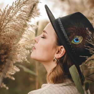 MIX BROWN Hat Feathers, Assorted Natural Feather Packs Accessories for Fedora Cowboy Hats, Pork Pie Trilby Hats (11 PCS)