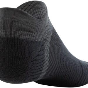 Under Armour Adult ArmourDry Run Lite No Show Tab Socks, 3-Pairs, Black/Jet Gray, Medium