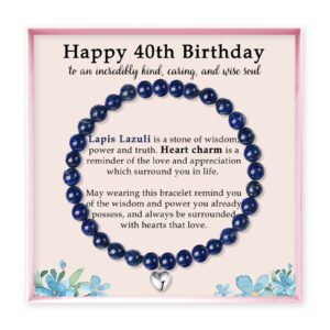 Diosky 40th Birthday Gifts Women, 40 Year Old Birthday Gifts for Women, Birthday Gifts Ideas for Women, Her, Mom, Wife, Sister, Friend