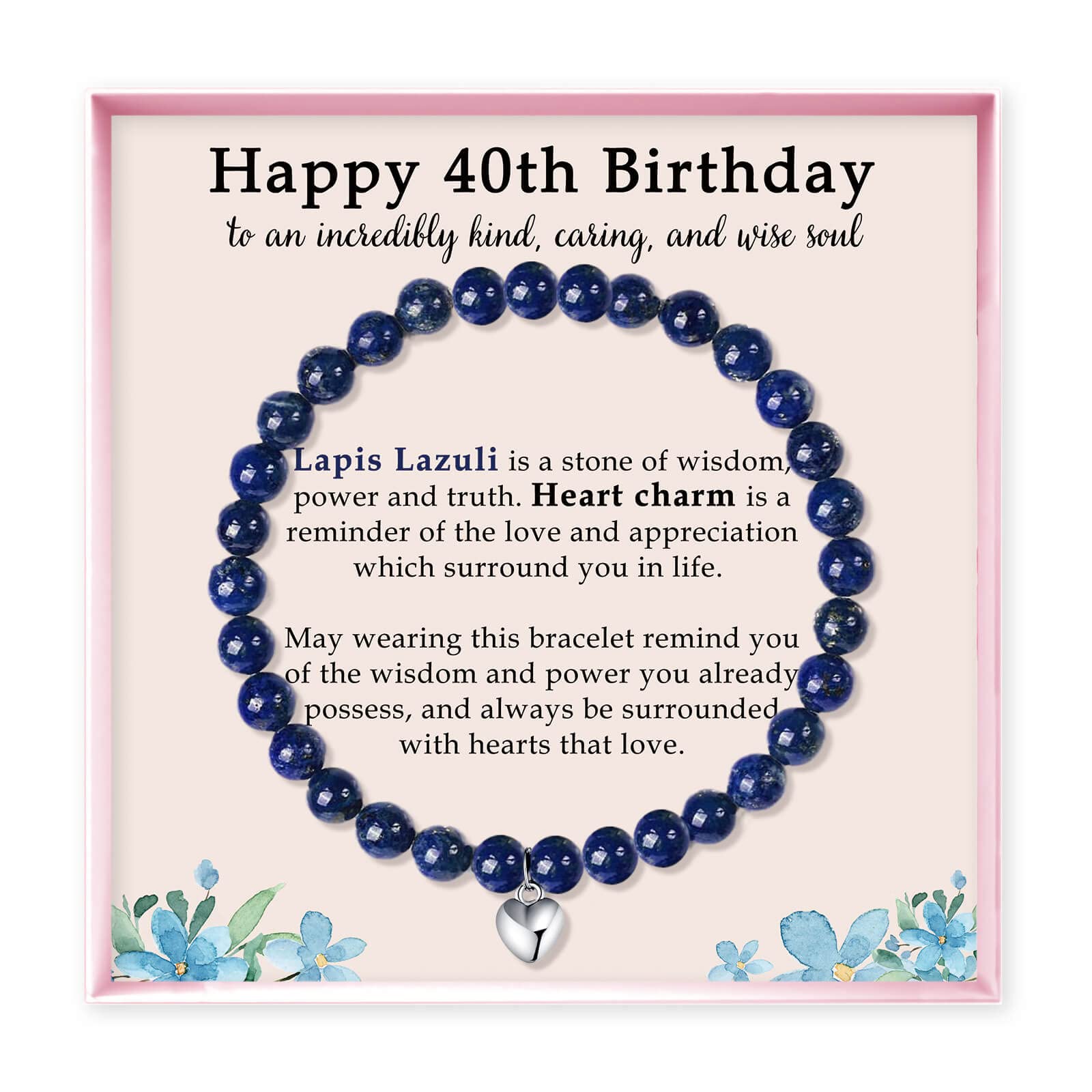 Diosky 40th Birthday Gifts Women, 40 Year Old Birthday Gifts for Women, Birthday Gifts Ideas for Women, Her, Mom, Wife, Sister, Friend