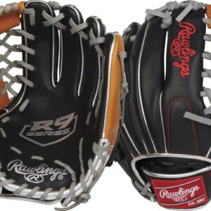 Rawlings | R9 CONTOUR Baseball Glove | 11.5" | Modified Trap-Eze Web | Right Hand Throw