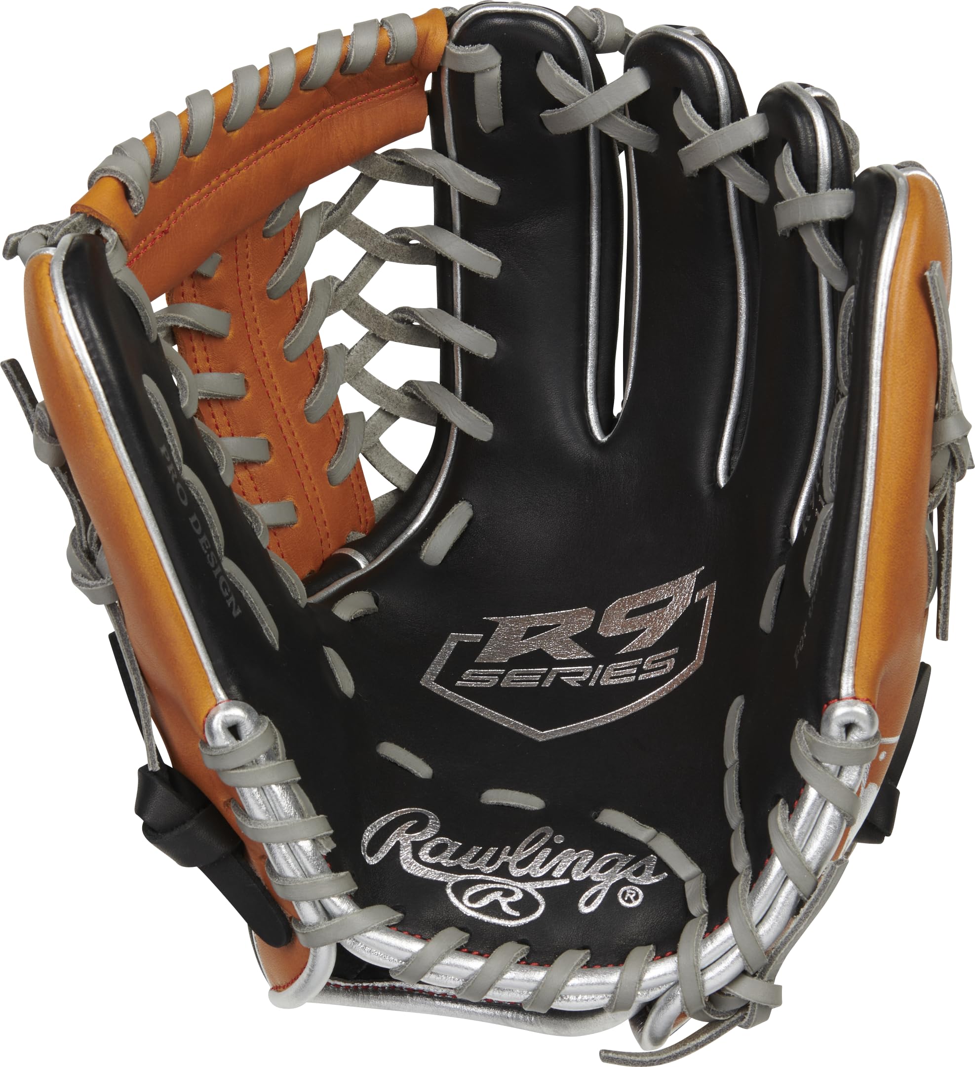 Rawlings | R9 CONTOUR Baseball Glove | 11.5" | Modified Trap-Eze Web | Right Hand Throw