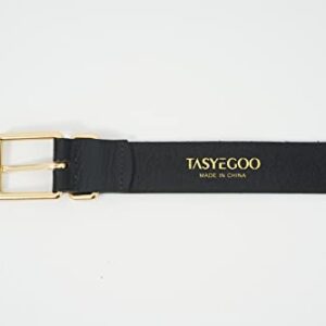 TASYEGOO Vintage Ladies Belt with handmade pleated (S)