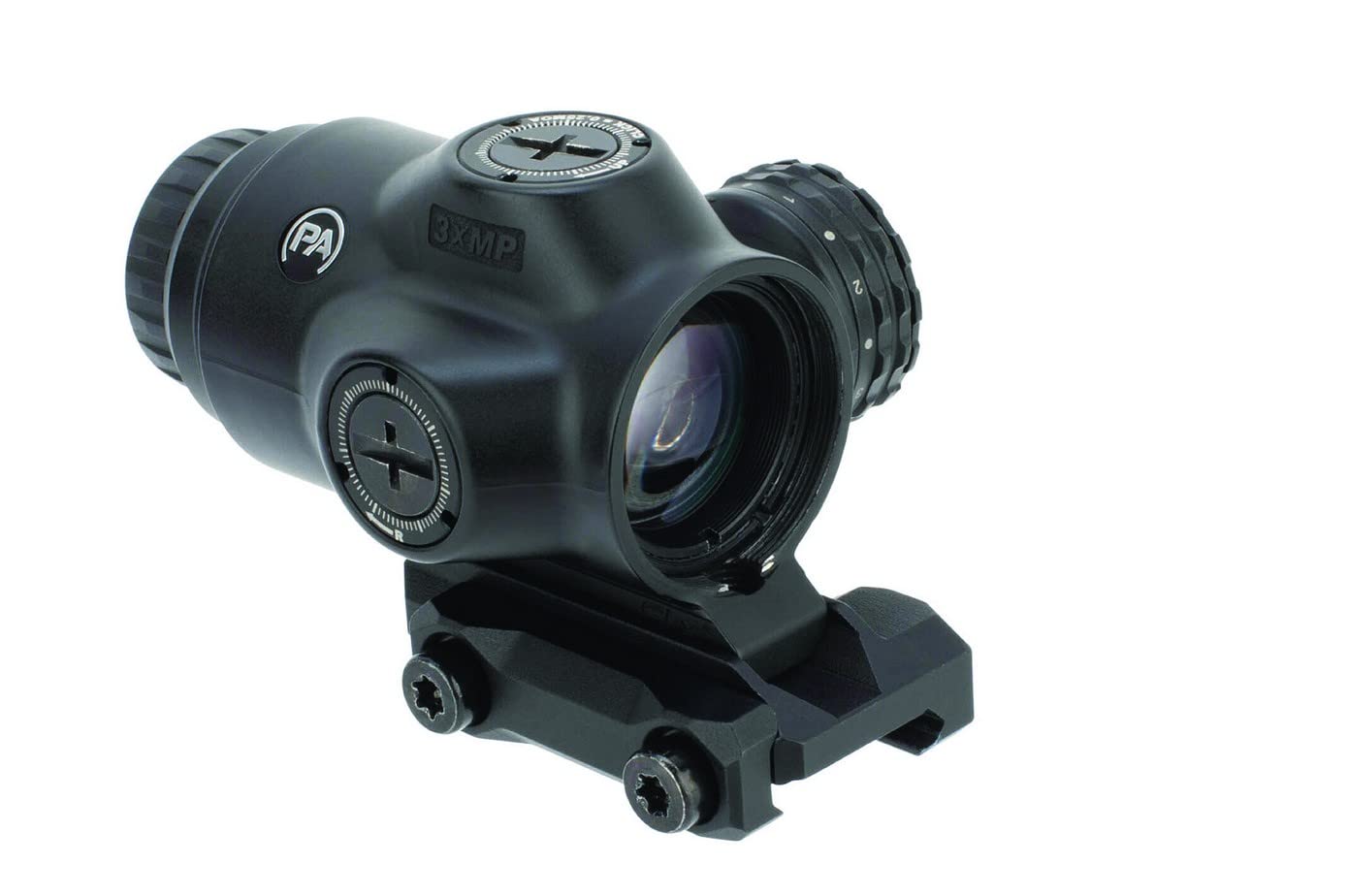 Primary Arms SLX 3X MicroPrism with Red Illuminated ACSS Raptor 5.56/.308 Reticle - Yard