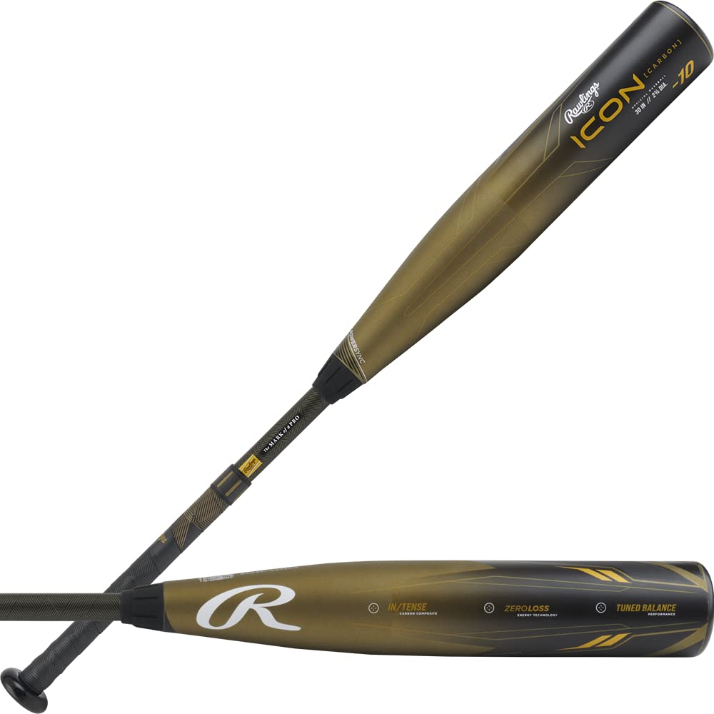 Rawlings | ICON Baseball Bat | 2023 | USSSA | -10 | 27"