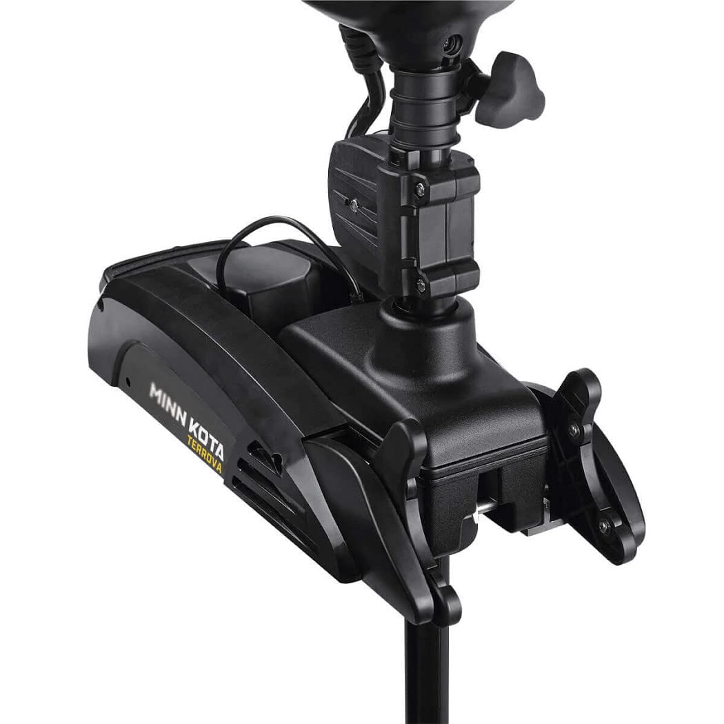 Minn Kota 1358834 Terrova Freshwater Electric-steer Bow-Mount Trolling Motor with Universal Sonar 2 & i-Pilot GPS (Foot Pedal and Micro Remote Included, NO Heading Sensor), 112 lbs Thrust, 60" Shaft