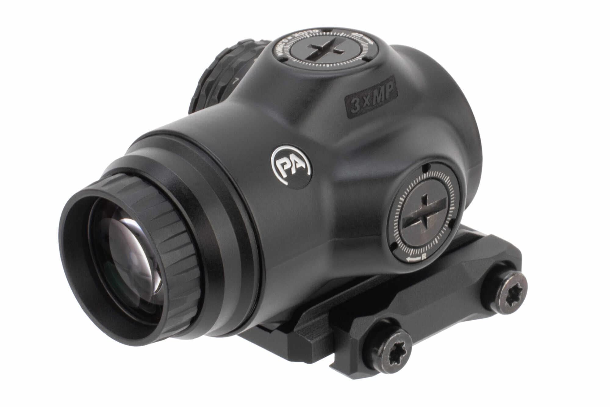 Primary Arms SLX 3X MicroPrism with Red Illuminated ACSS Raptor 5.56/.308 Reticle - Yard