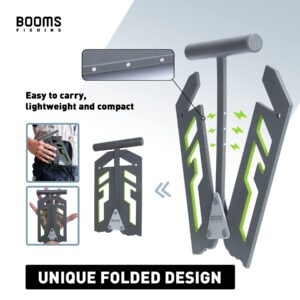 Booms Fishing TU1 Culling Beam, Tournament Fish Scale, Lightweight Foldable Style, Easy to Use and Carry, Comes with a 24" Adhesive Fish Ruler