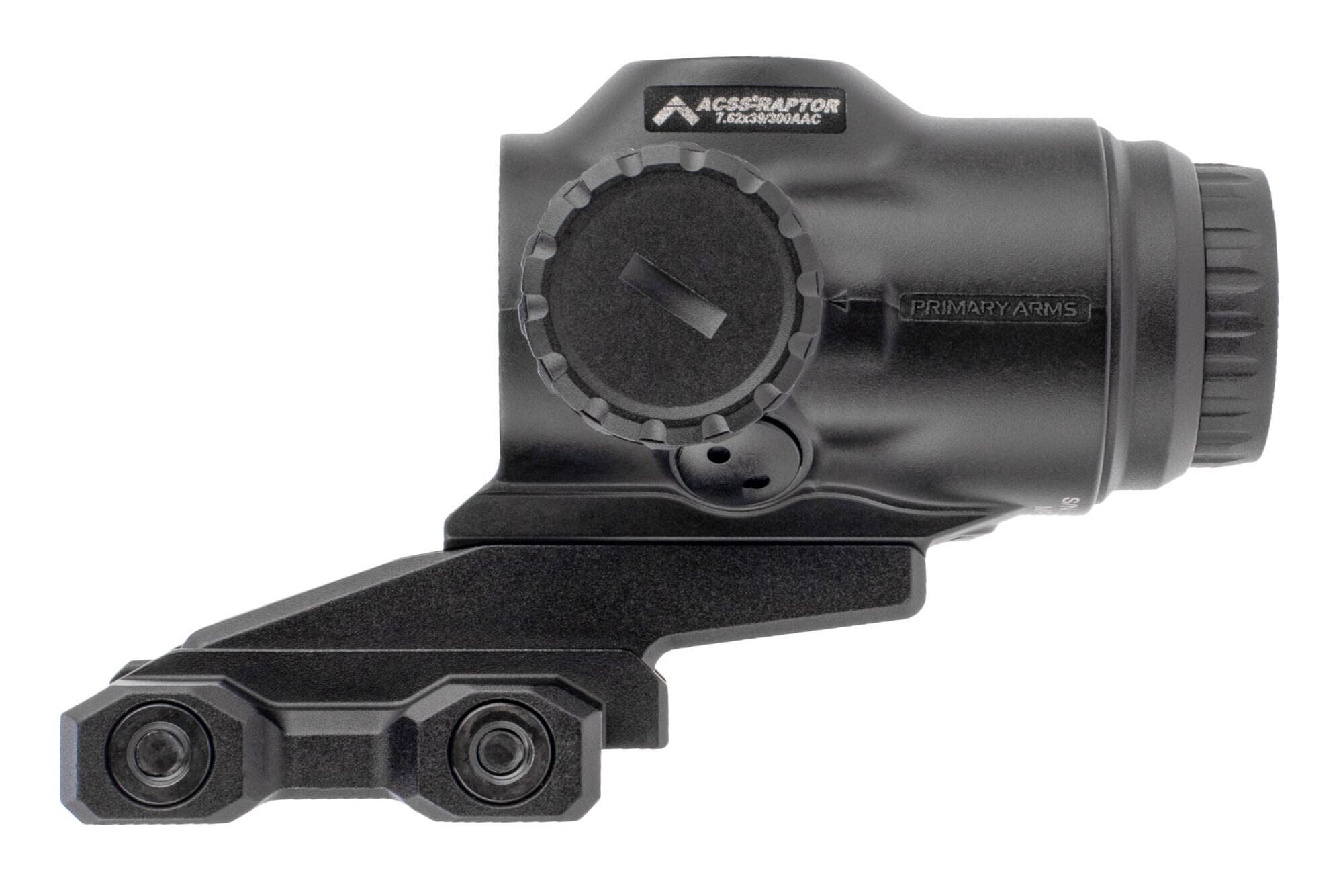 Primary Arms SLX 3X MicroPrism with Red Illuminated ACSS Raptor 7.62/300BO Reticle - Yard