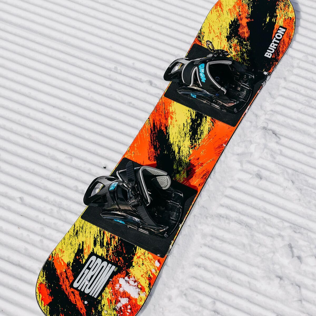 Burton Kids' Grom Snowboard, Ketchup/Mustard, 110cm