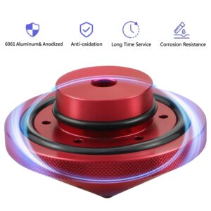 Mejiao Eliminator Trolling Boat Motor Prop Nut Compatible with GFEL-MK-BK-DP Minnkota 80/101/ 112-Red