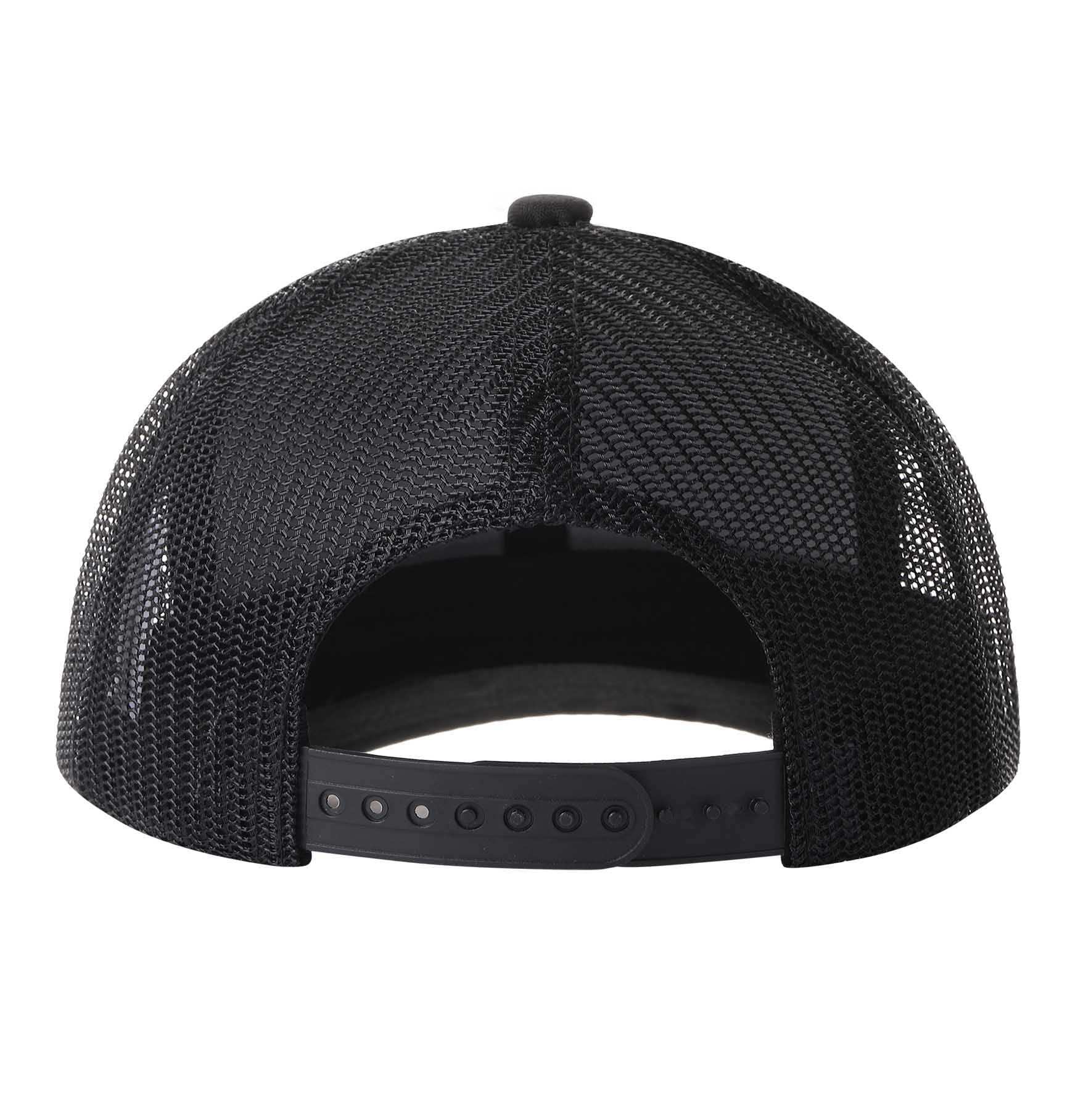 TSSGBL XL,XXL Oversized Snapback Trucker Hat Baseball Caps for Big Head Men Large Blank Mesh Work Ball Caps-Black