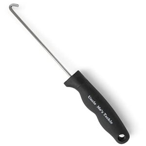 durable hookout, fish de-hooker, 10" hook remover tool (1pack) - uncle mo's tackle