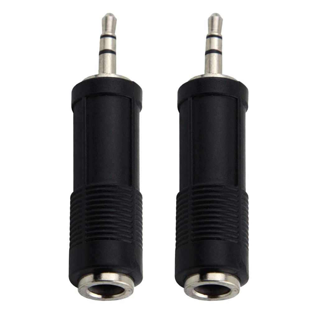 Teds Electronics 2X Pig Hog Solutions - TRS(F) - 3.5mm(M) Stereo Adapter