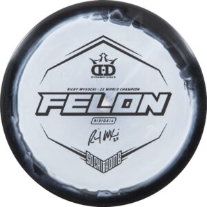 dynamic discs limited edition ricky wysocki sockibomb fuzion orbit felon fairway driver golf disc [colors will vary] - 173-176g