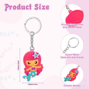 Highergo 120 Pieces Cute Keychain bulk keychains, Party Favors Keychains for Kids, Halloween Birthday Christmas Party Supplies for Kids Adults Gift Dinosaur Unicorn Astronaut Animal Rainbow