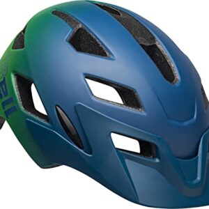 Bell Terrain Youth Bike Helmet, Blue/Green, 8+ (50-57 cm)