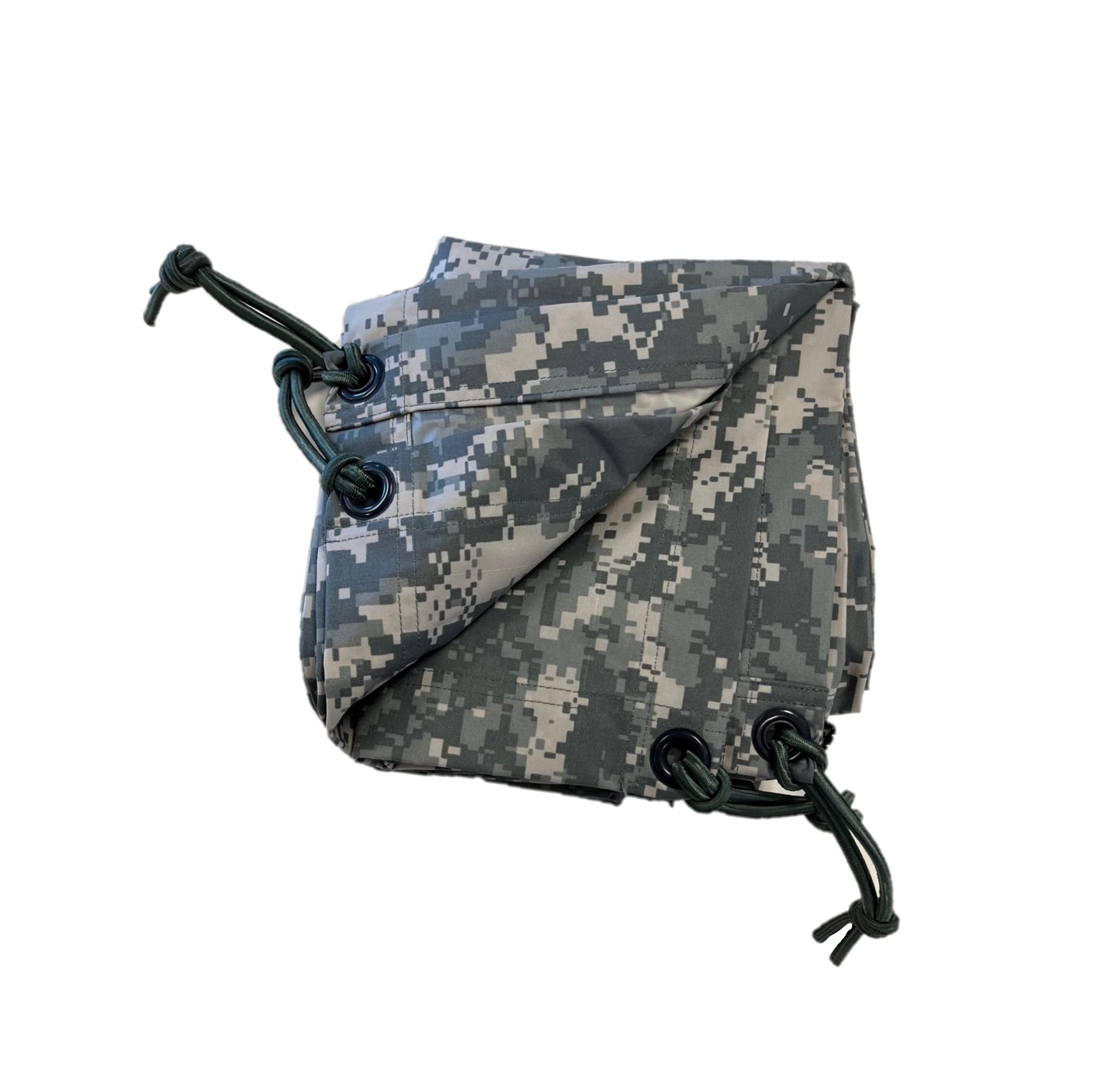 Redfeather Interlink Camo Tarp - 100% Waterproof Heavy Duty Nylon Cover, Shelter & Tent Footprint - Made in The USA