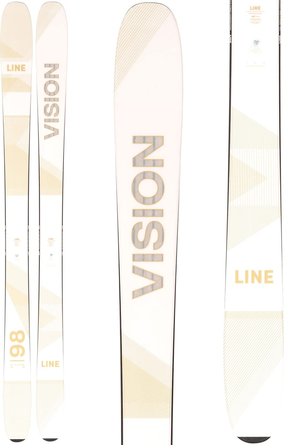 Line Vision 98 Skis Mens Sz 172cm