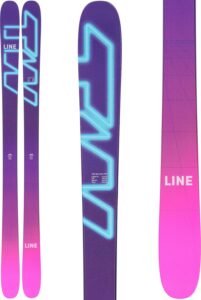 line tom wallisch pro skis mens sz 178cm, multi, 178