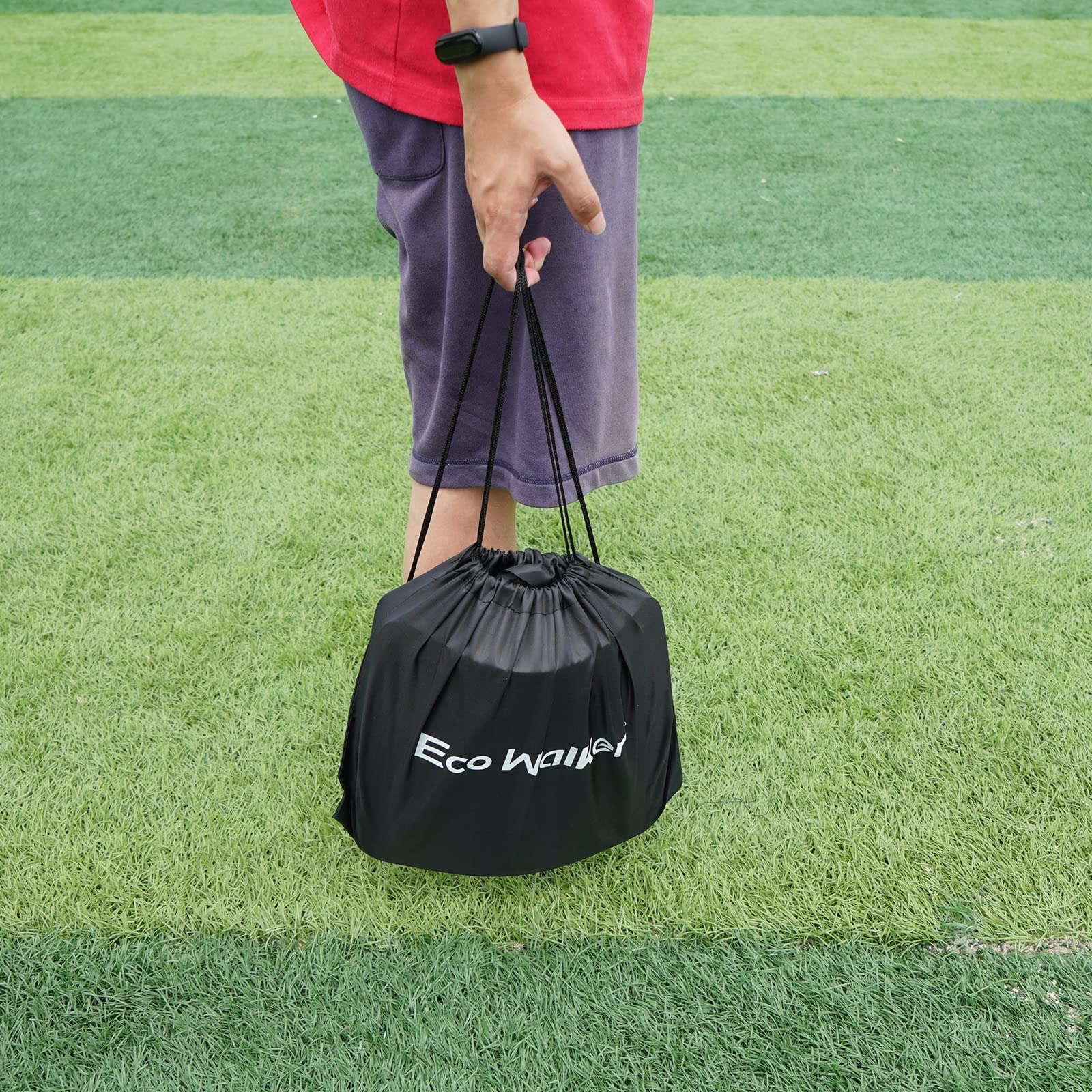 Eco Walker Football Field Yard Line Markers Yardage Markers with Portable Carrying Bag