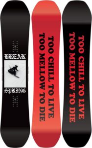 capita spring break powder twin mens snowboard 156cm