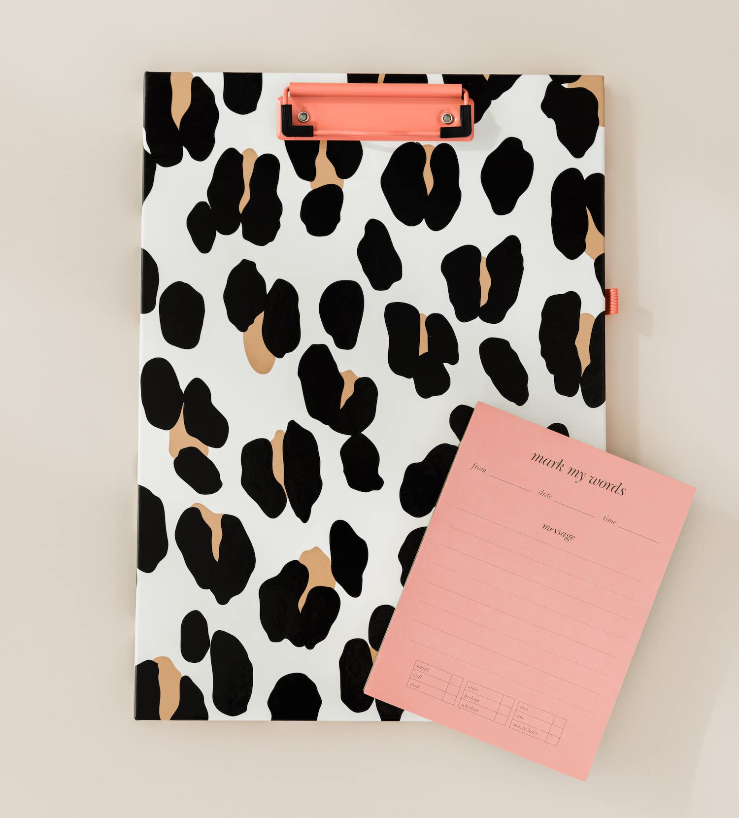 Kate Spade New York Memo Notepad, Small Scratch Pad for Notes, Cute Pink Writing Pad with 125 Sheets, Mark My Words