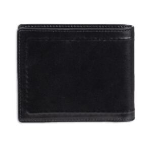 Cole Haan Men's RFID Slim Billfold Wallet, Black Stitch, One Size