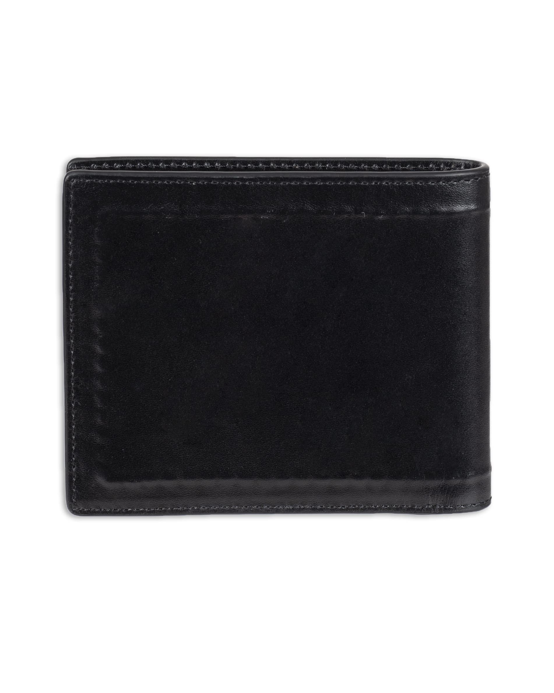 Cole Haan Men's RFID Slim Billfold Wallet, Black Stitch, One Size