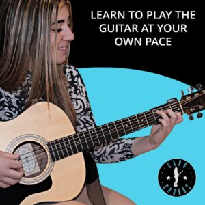 Learn Guitar in Minutes | Cheaper than Guitar Lessons | Card Chords (Fits All Guitars) GUITAR CHORDS allow you to PLAY the ELECTRIC Guitar while the CARD is on the FRETBOARD Made in USA