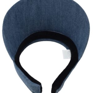 Women's Slip-on Visor, Denim, no Size