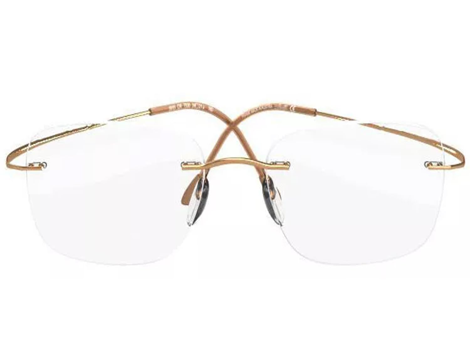 Silhouette TMA MUST COLLECTION 5515/CR Gold 54/21/0 unisex Eyewear Frame