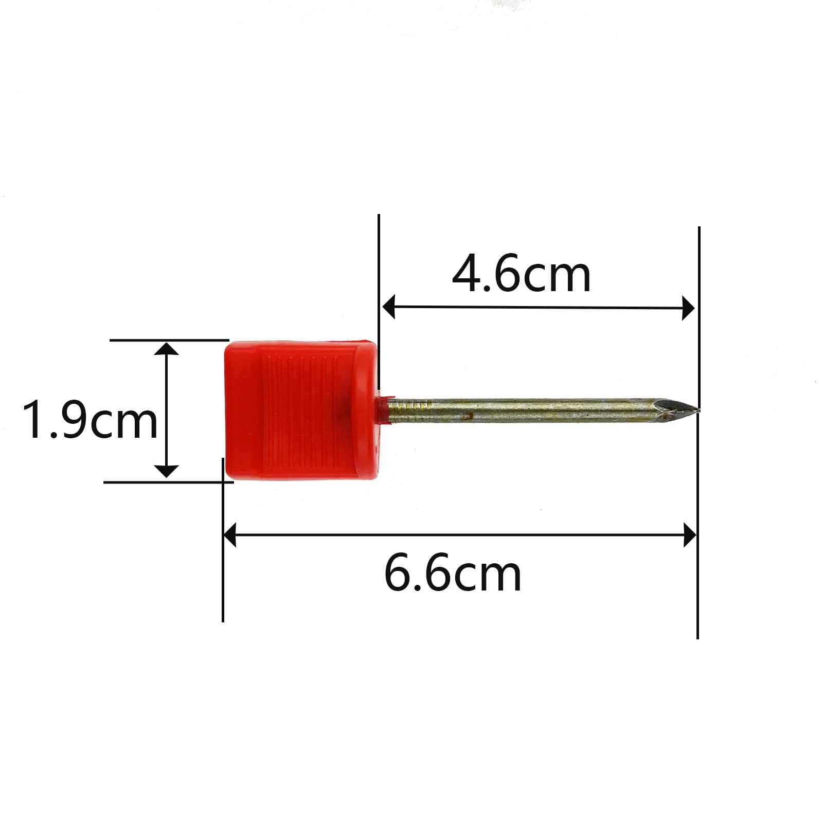 Miokun 40 Pack Archery Target Pins for Holding Target Face/Paper on EVA Foam