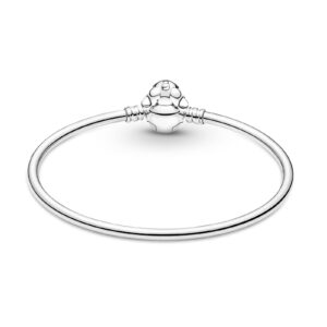 IBAGKE 925 Sterling Silver Bracelet for charm bangle Love at first bite engraved Fit 928 Sterling Silver Charms Bracelet for Women for Christmas Valentine Day Gift