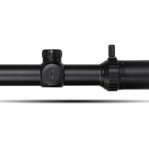 Monstrum 1-6x24 LPVO Rifle Scope with Offset Micro Red Dot Mount | Compatible with Vortex Venom/Viper/Fastfire/Docter Standard Red Dots