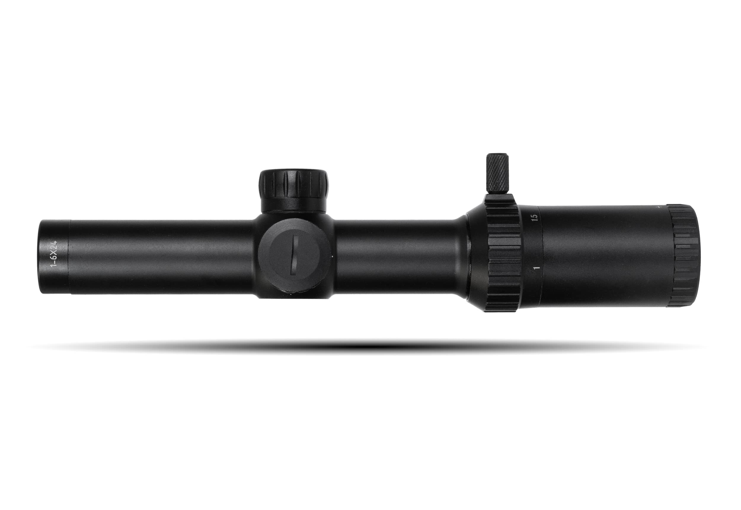 Monstrum 1-6x24 LPVO Rifle Scope with Offset Micro Red Dot Mount | Compatible with Vortex Venom/Viper/Fastfire/Docter Standard Red Dots