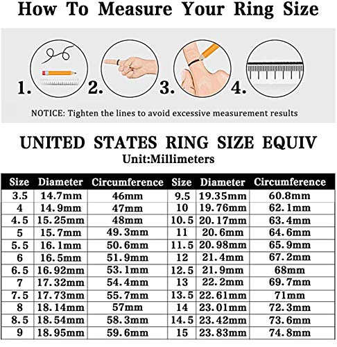 TIGRADE 1.5mm Eternity Ring Baguette Cubic Zirconia Anniversary Ring CZ Pave Wedding Band for Women Size 3-12, Silver, Size 7.5