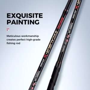 BERRYPRO Surf Spinning Rod Carbon Fiber Surf Rod Travel Fishing Rod (9'/10'/11'/12') (10'-Spinning-2pc)