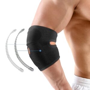 Eojuuri Elbow Brace For Tendonitis And Tennis Elbow Brace For Men, Elbow Support Elbow Pads Tennis Elbow Strap, Ulnar Nerve Brace For Joint, Arthritis Pain Relief, Tendonitis, Sports Injury Recovery